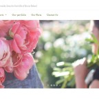 peonies and perennials website build